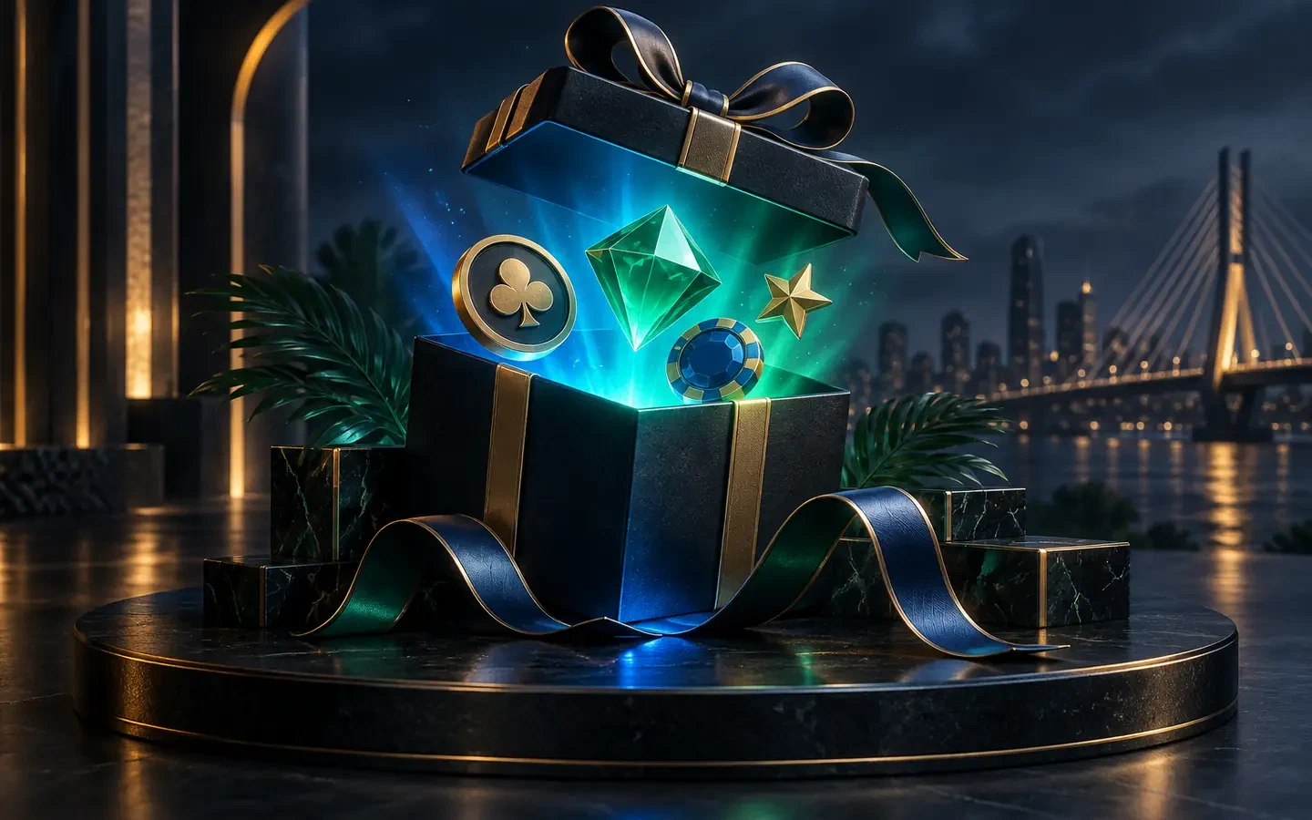Stake promotions and rewards interface
